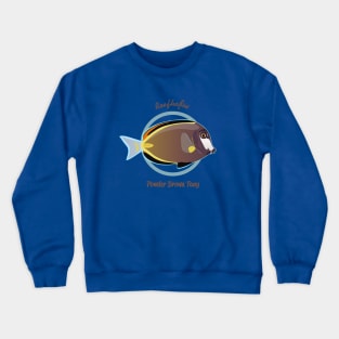 Powder Brown Tang Crewneck Sweatshirt